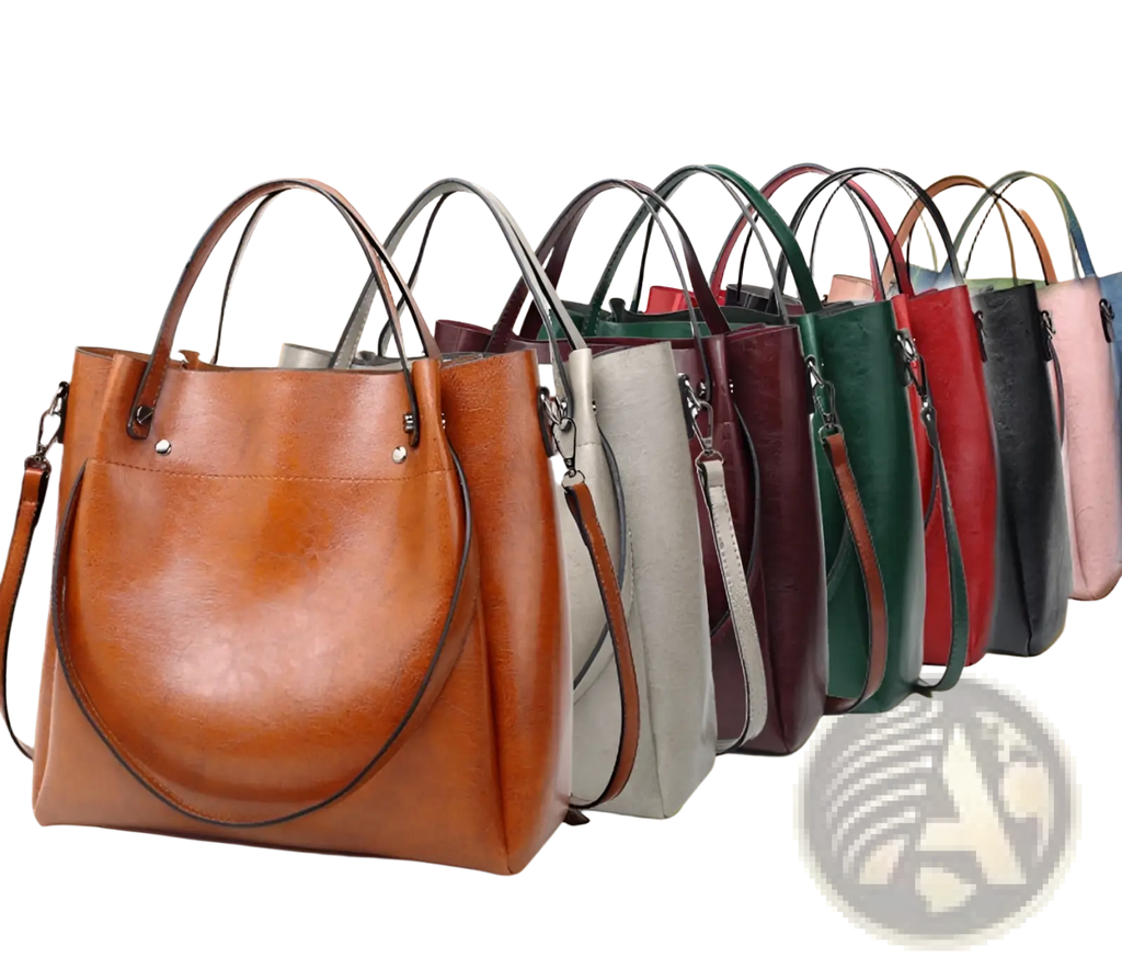 Large Capacity Faux Leather Tote Shoulder Bag