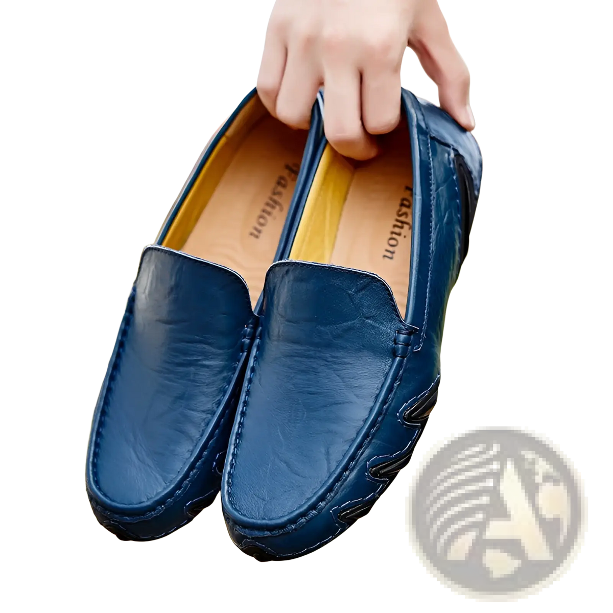 Leather Loafers for Men Retro British Style Shoes
