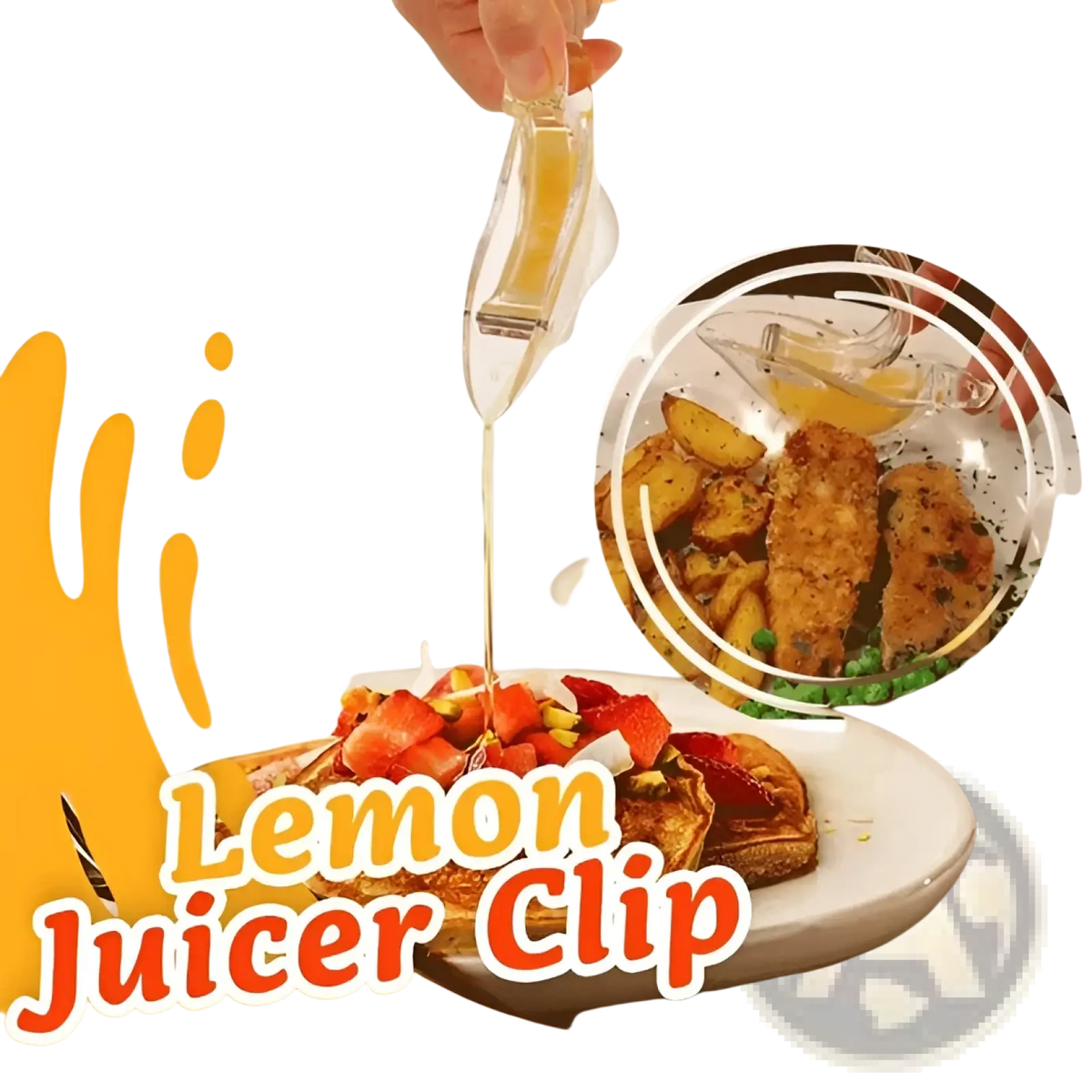Lemon Squeezer Bird Acrylic Manual Citrus Juicer Tool