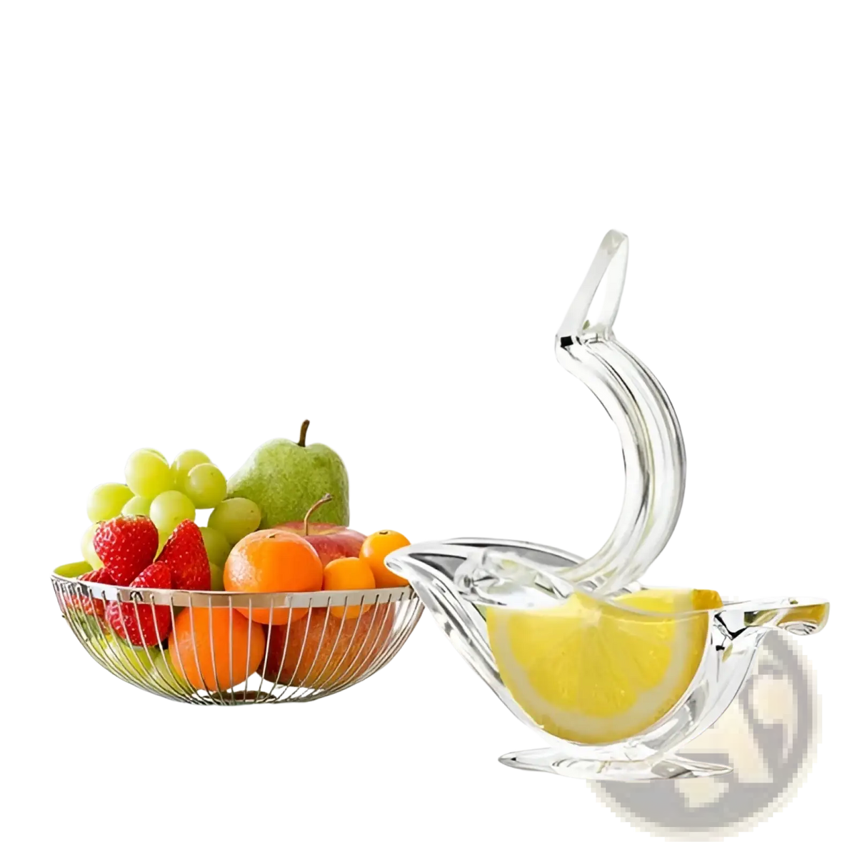 Lemon Squeezer Bird Acrylic Manual Citrus Juicer Tool