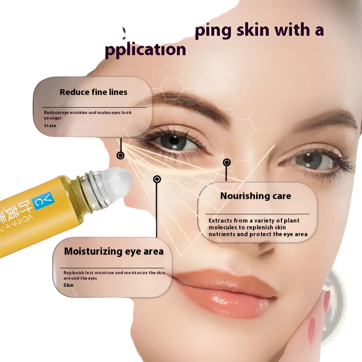Lutein Eye Essential Oil Hydrating Vc Serum 8ml