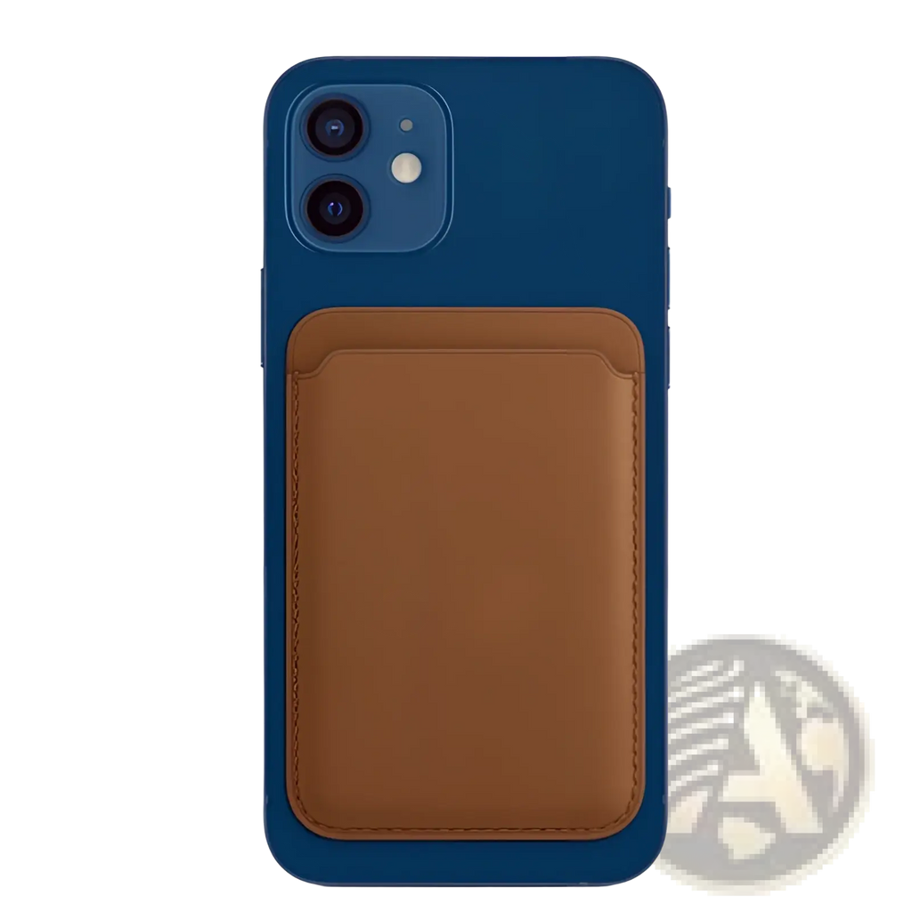Magnetic Leather Wallet Card Holder for Iphone 14 13 12