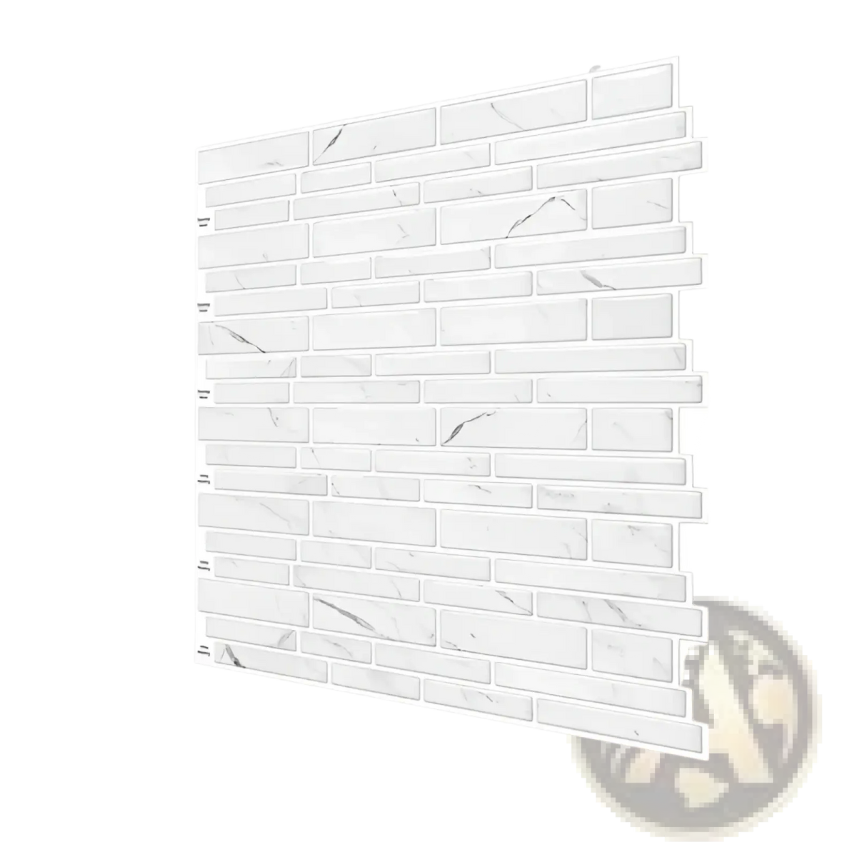 Marble Subway Tile Backsplash Peel and Stick 10pcs