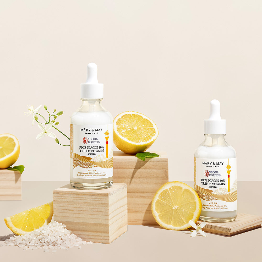 Mary & May Rice Niacin 10% Triple Vitamin Serum