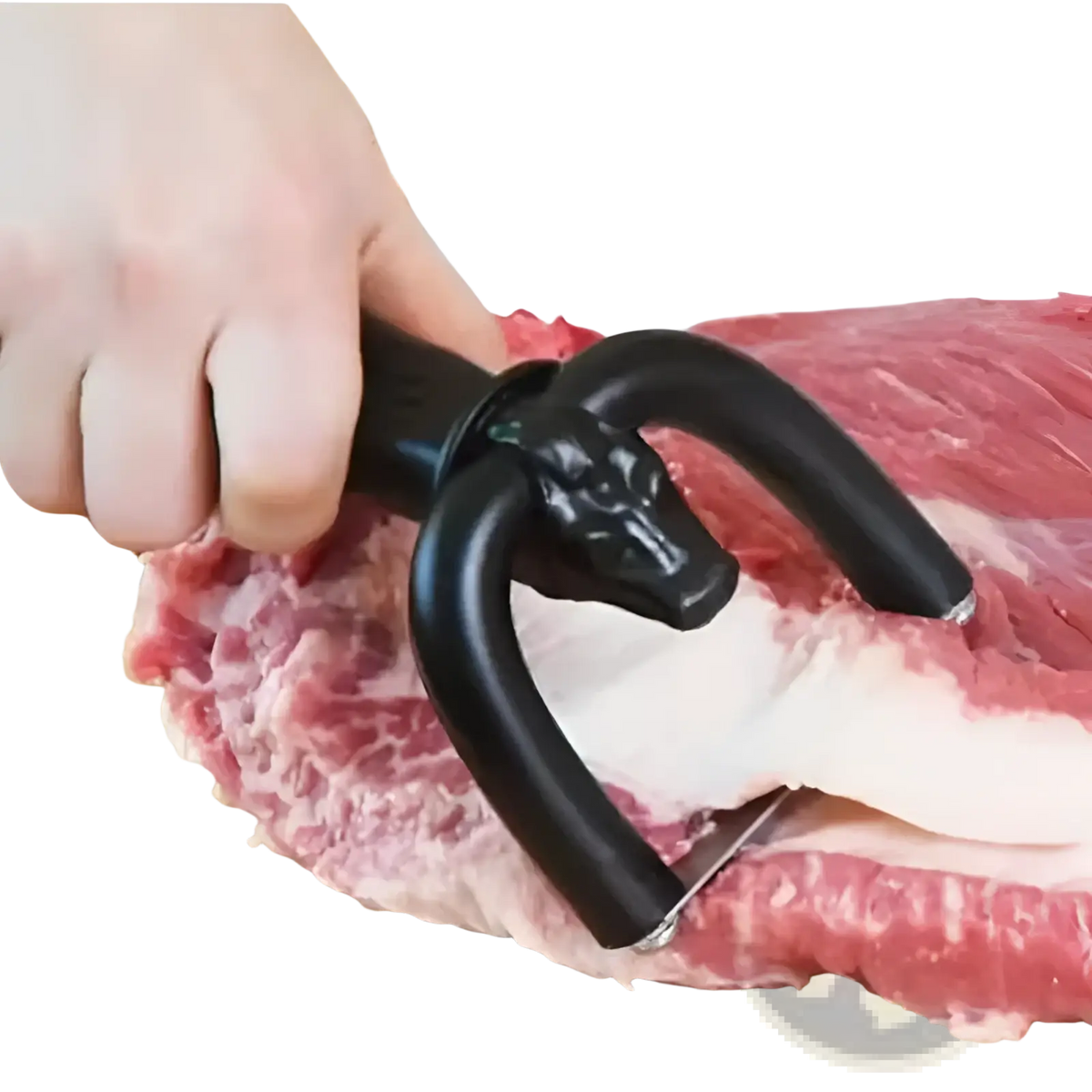 Meat Trimmer Skull Design Stainless Steel Slicer