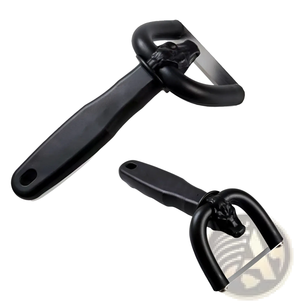 Meat Trimmer Skull Design Stainless Steel Slicer