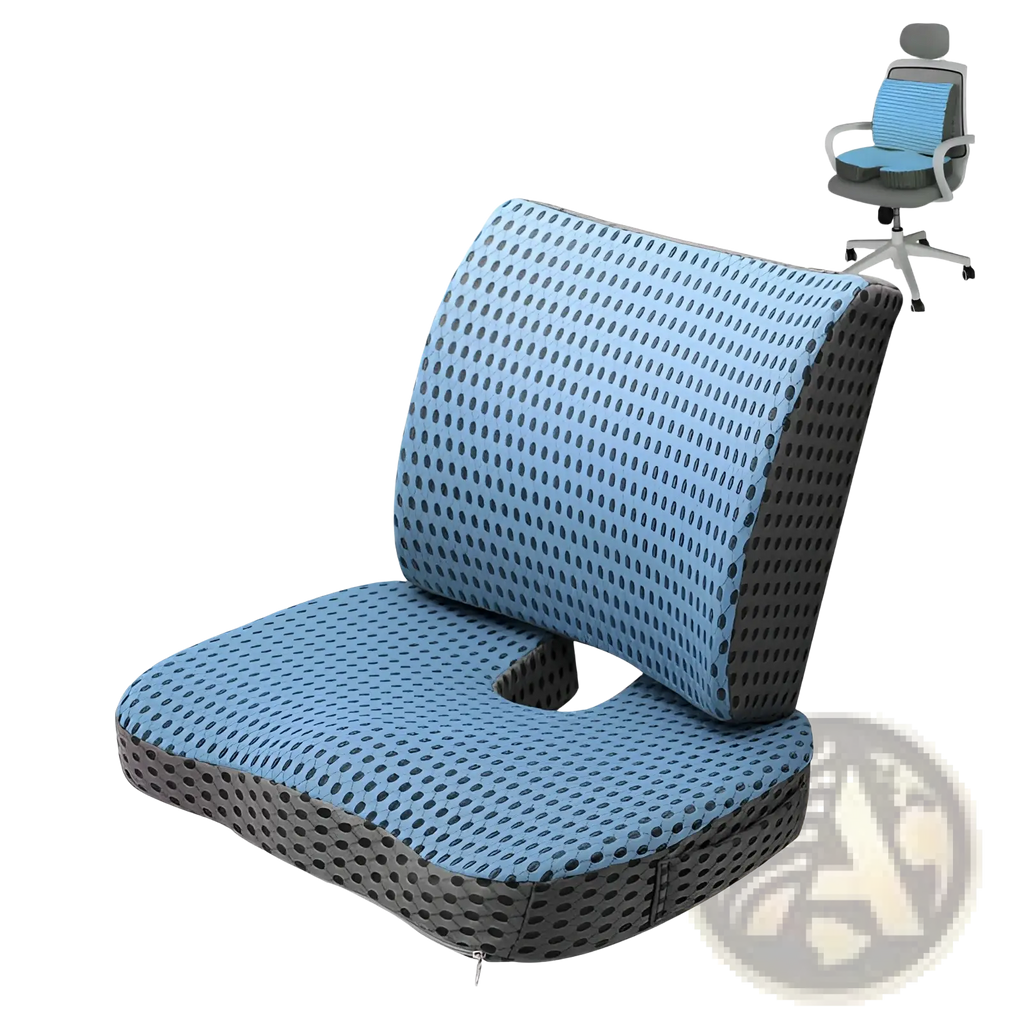 Memory Foam Office Chair U-shaped Mesh Cushion