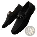 Men Brown Suede Horsebit Loafers Slip on Shoes