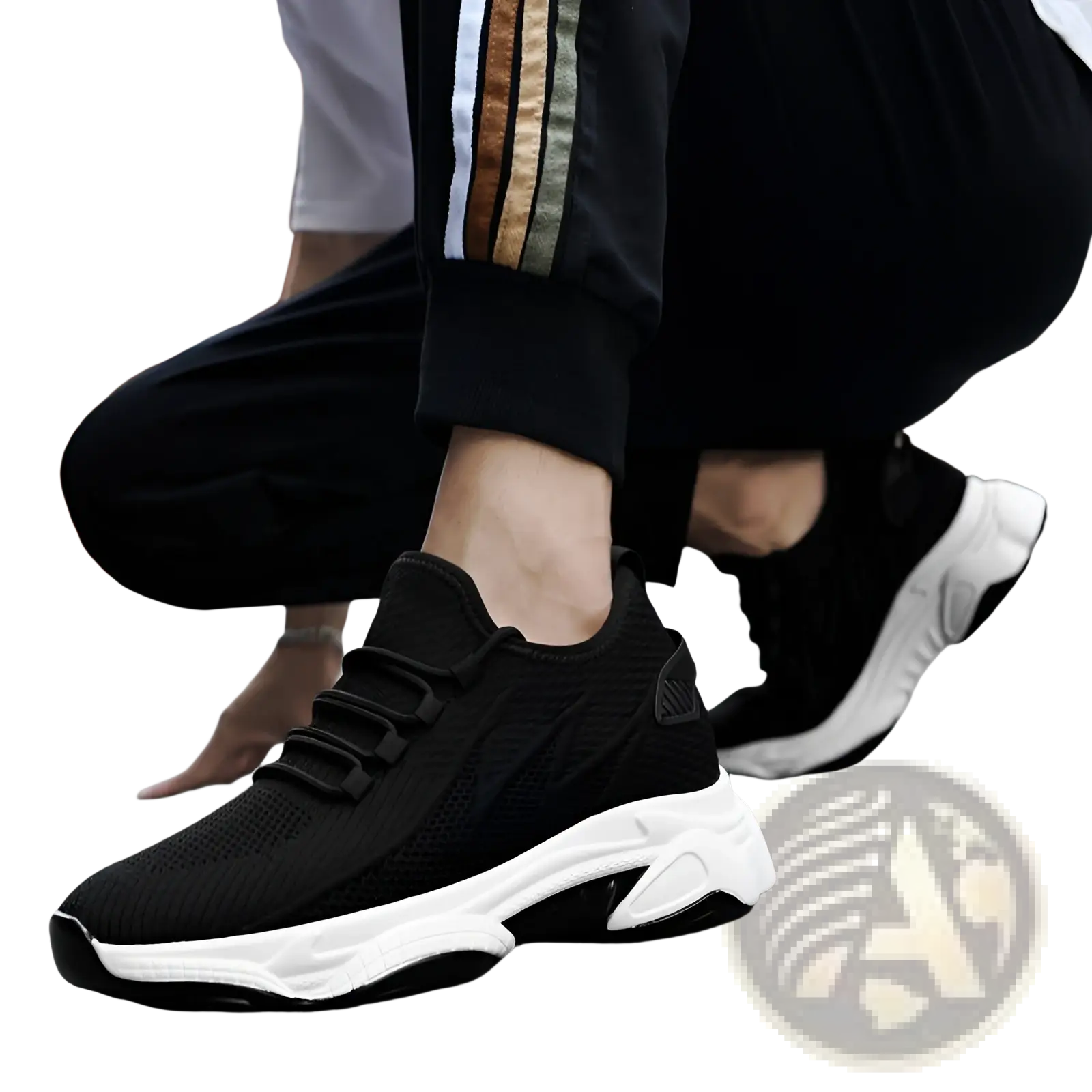 Men's Air Cushion Running Shoes Chunky Sneakers