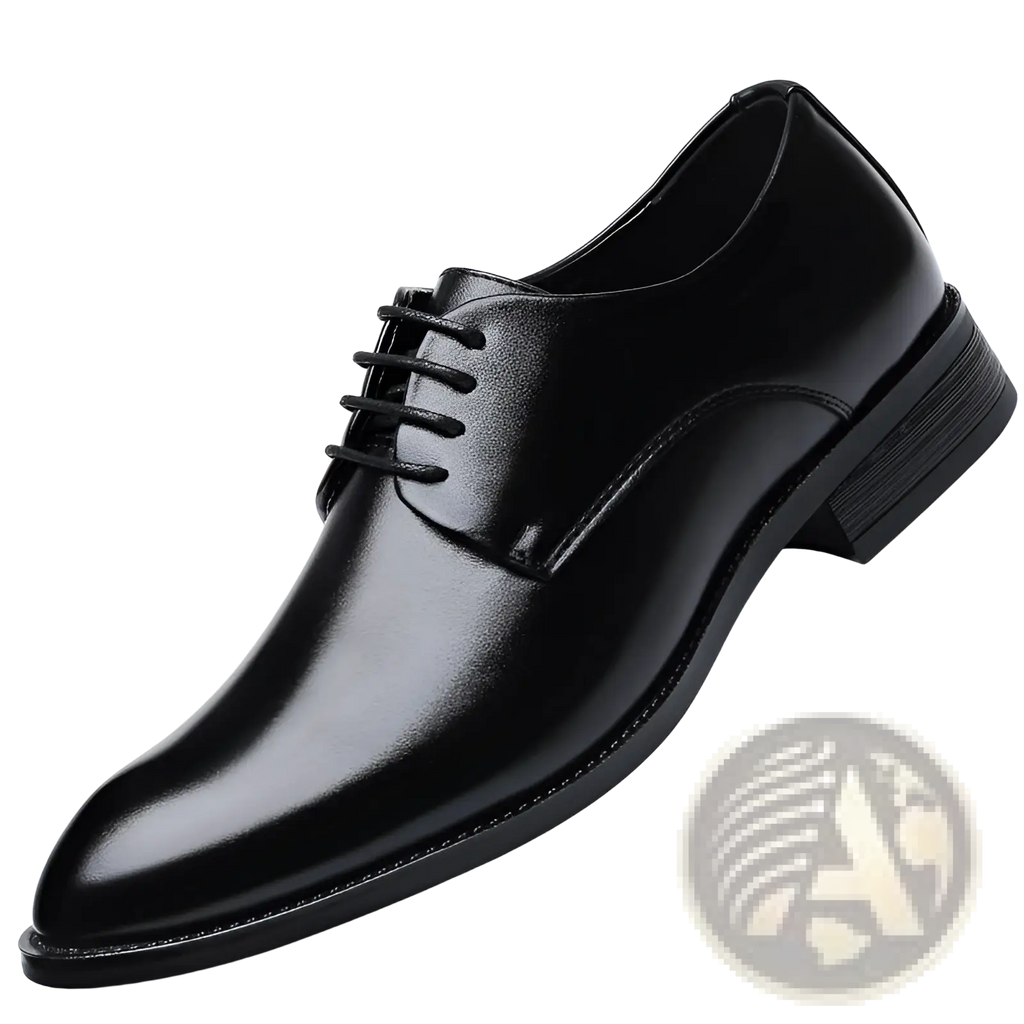 Men's Brown Leather Formal Dress Shoes