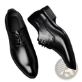 Men's Brown Leather Formal Dress Shoes