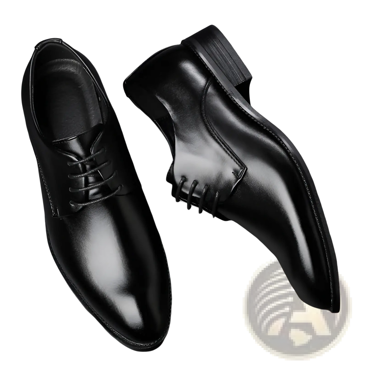 Men's Brown Leather Formal Dress Shoes