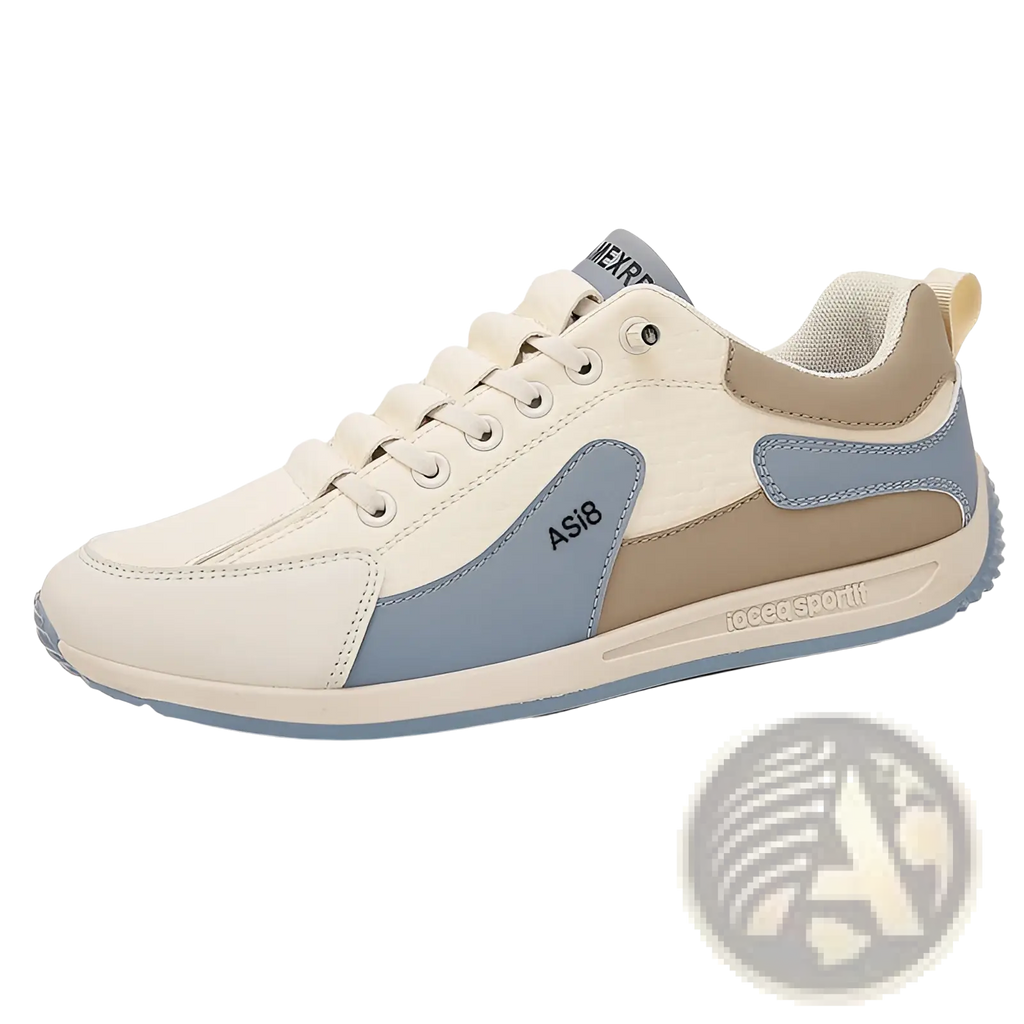 Men's Casual Sports Sneakers Non-slip Microfiber Shoes