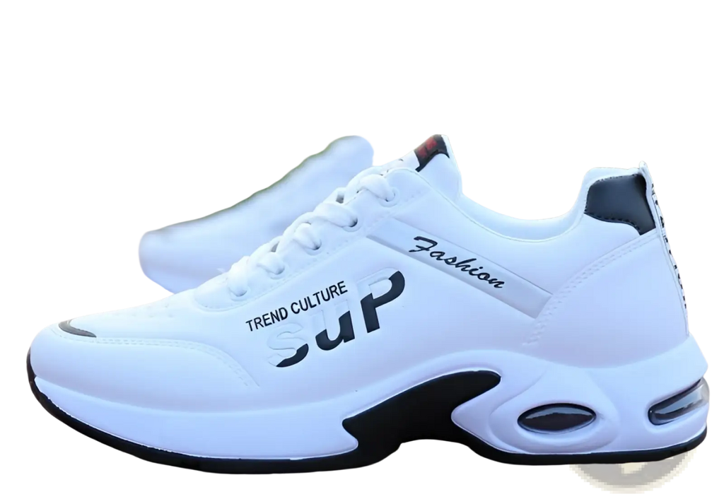 Men's Casual Sportswear Leather Running Shoes