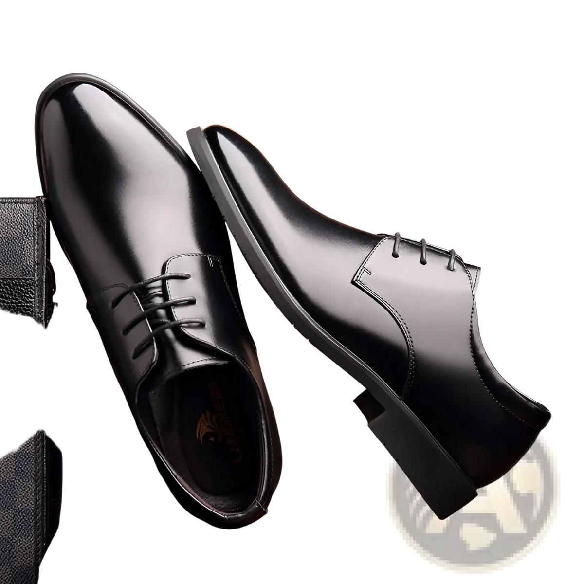 Men's Cowhide Leather Business Oxford Dress Shoes
