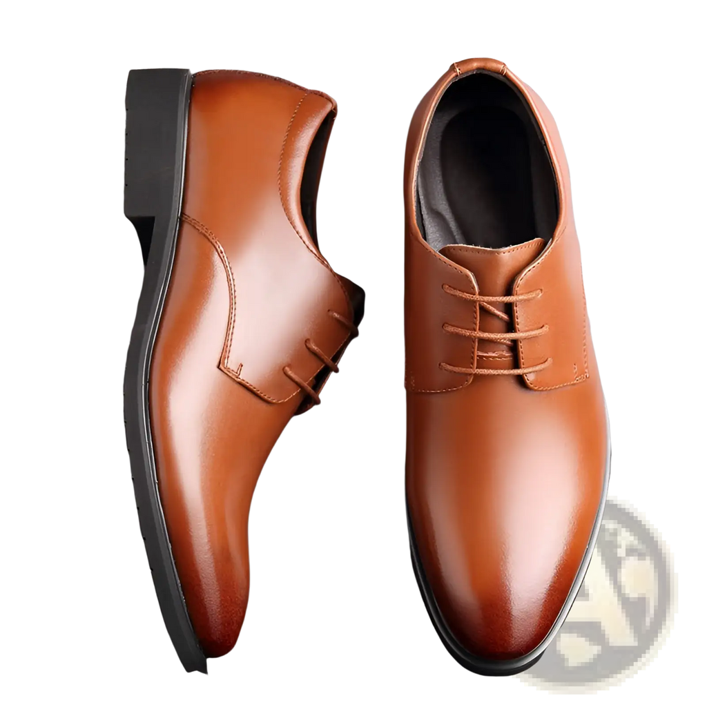 Men's Cowhide Leather Business Oxford Dress Shoes
