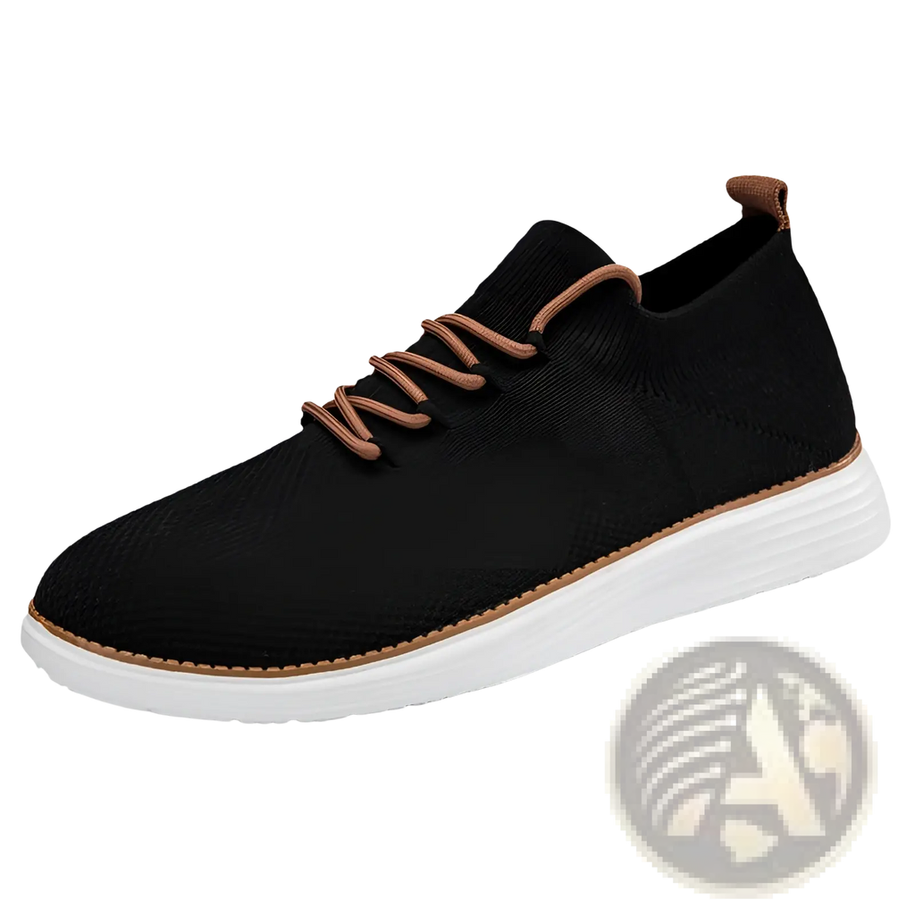 Men's Flyknit Casual Breathable Lace Up Sneakers