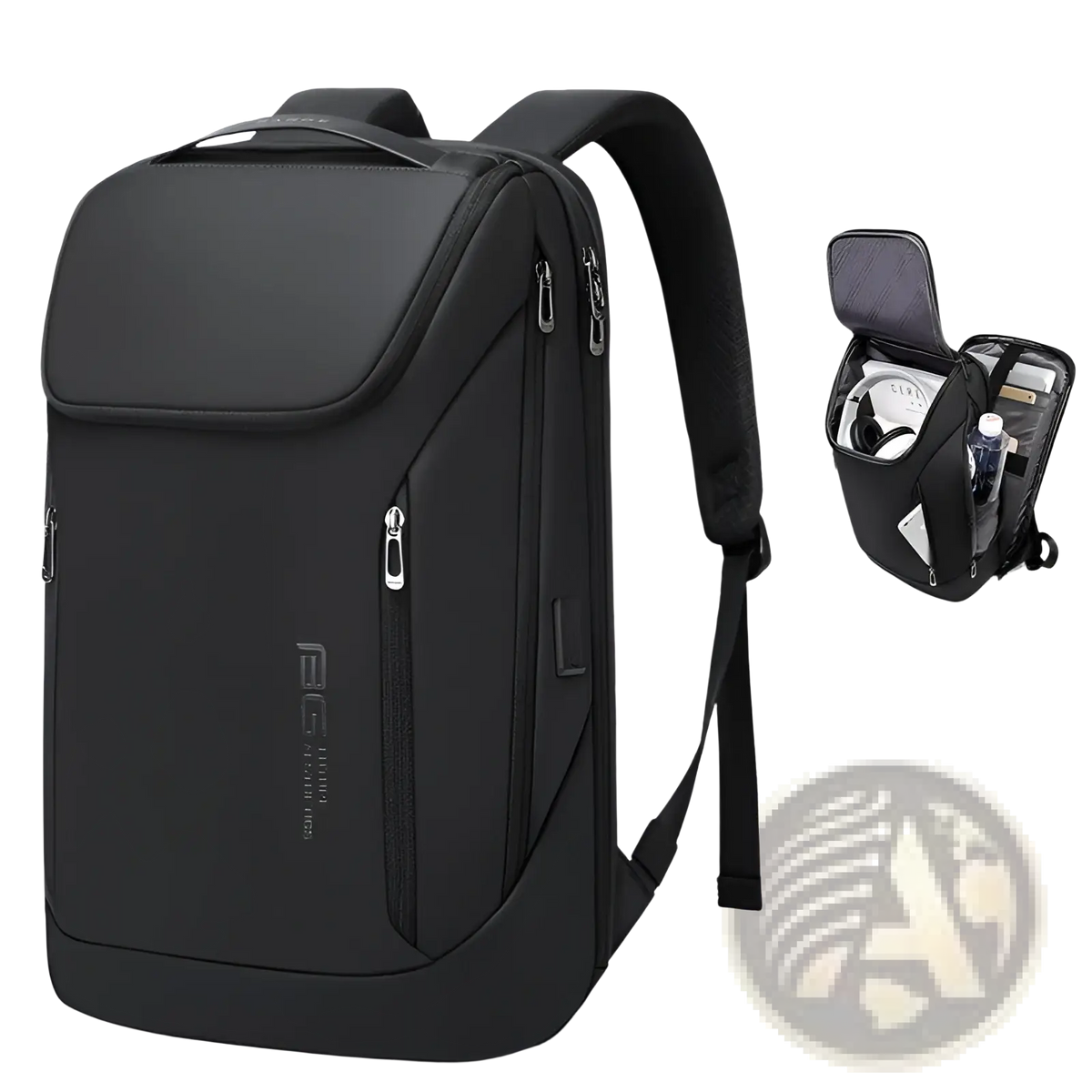 Men's Laptop Travel Backpack with Usb Charging