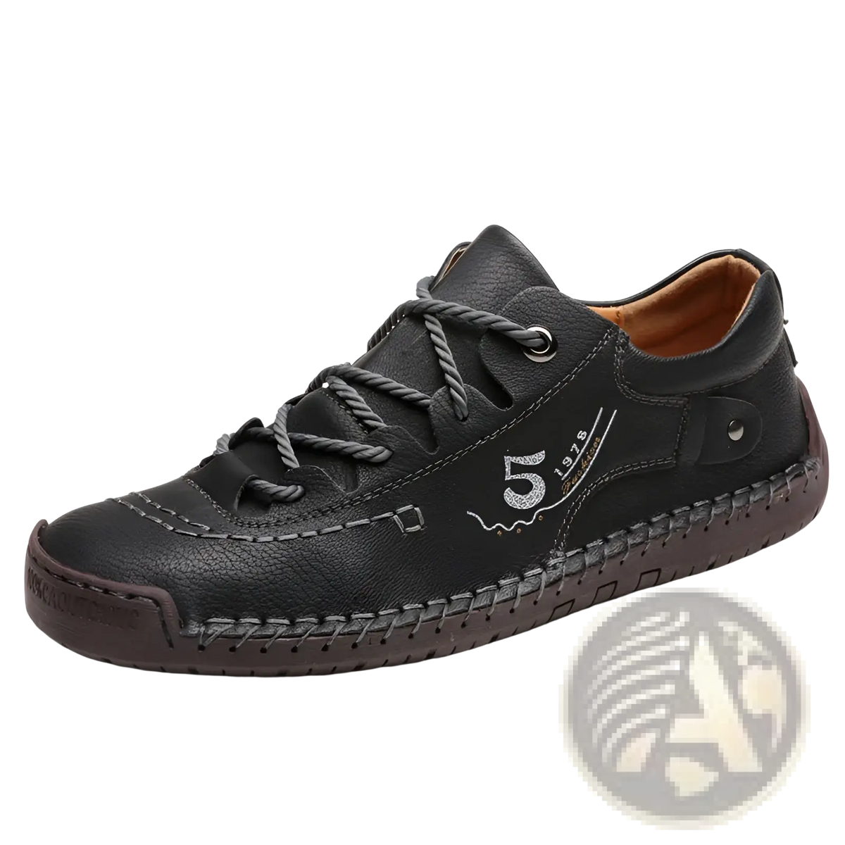Men's Leather Casual Lace Up British Shoes