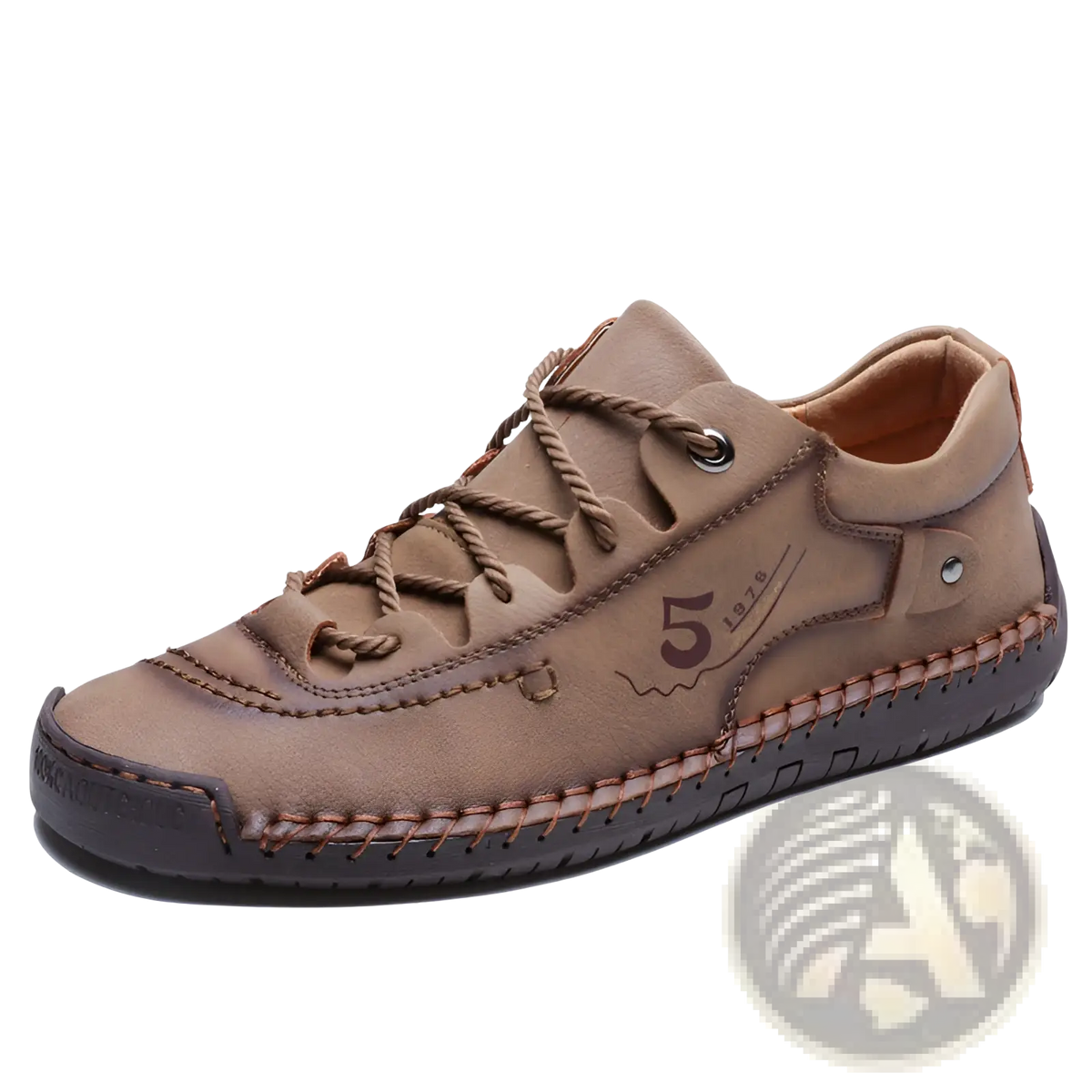 Men's Leather Casual Lace Up British Shoes