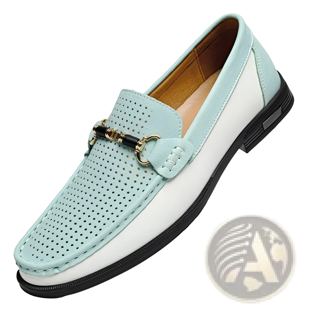 Men's Leather Horsebit Loafers Casual Moccasins