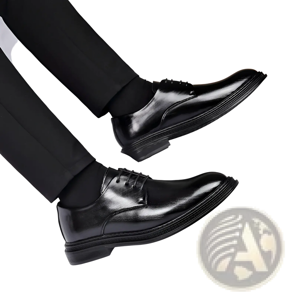Men's Leather Oxford Dress Shoes for Weddings