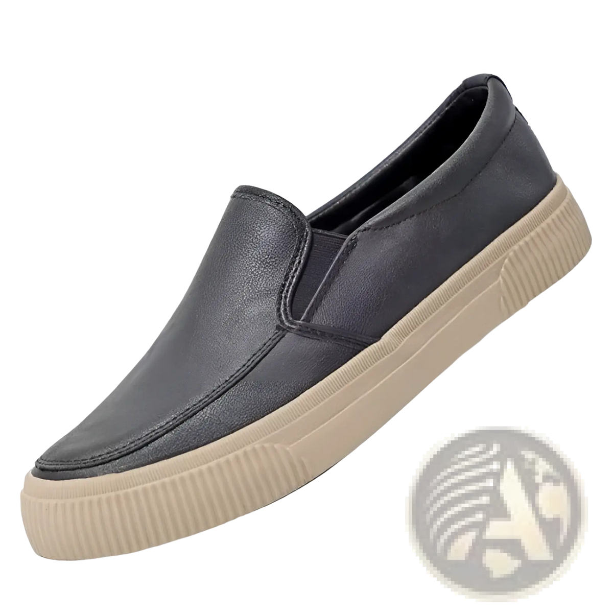 Men's Leather Slip-on Casual Fashion Sneakers
