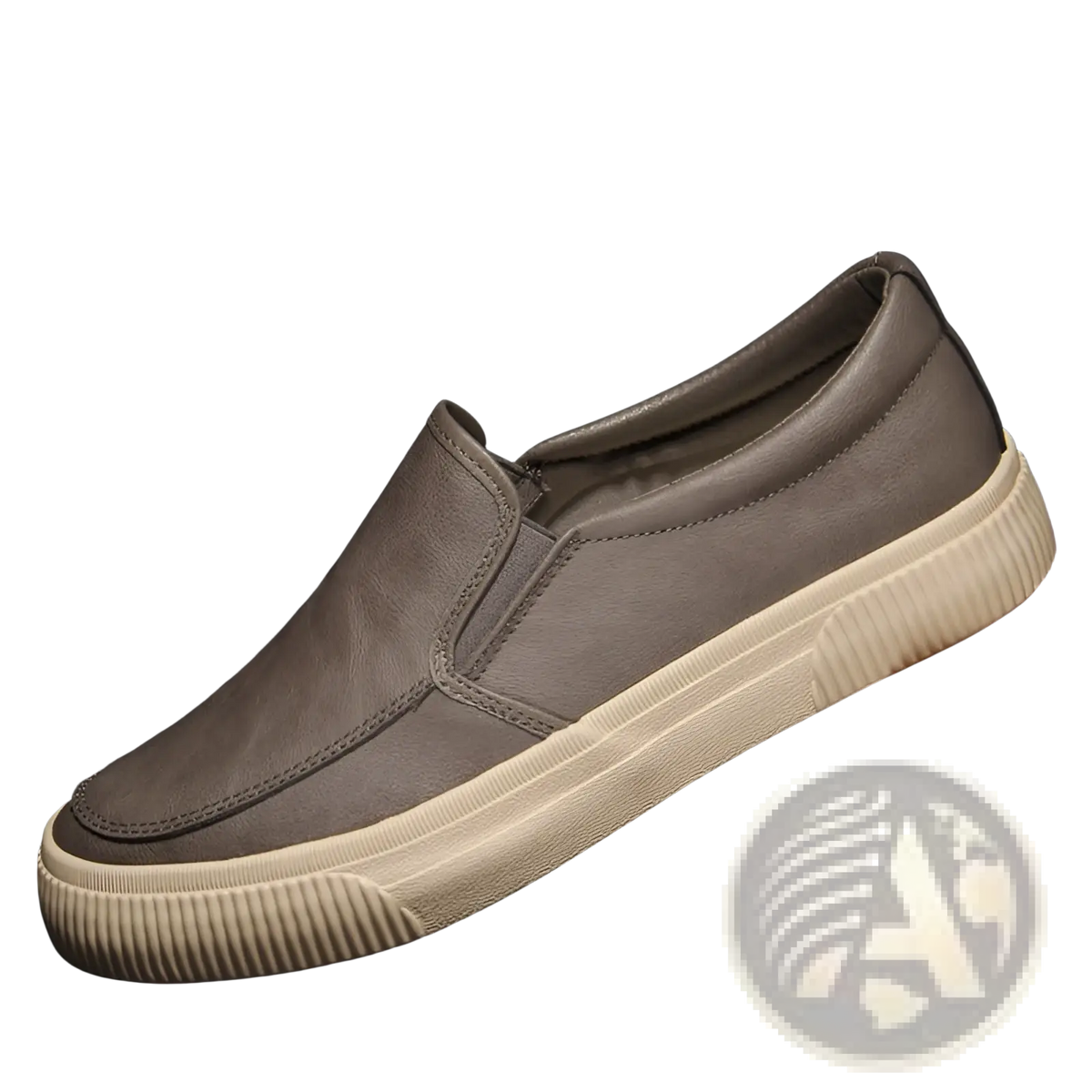 Men's Leather Slip-on Casual Fashion Sneakers
