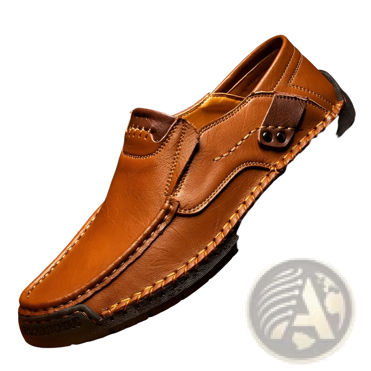 Men's Leather Slip on Casual Outdoor Loafers