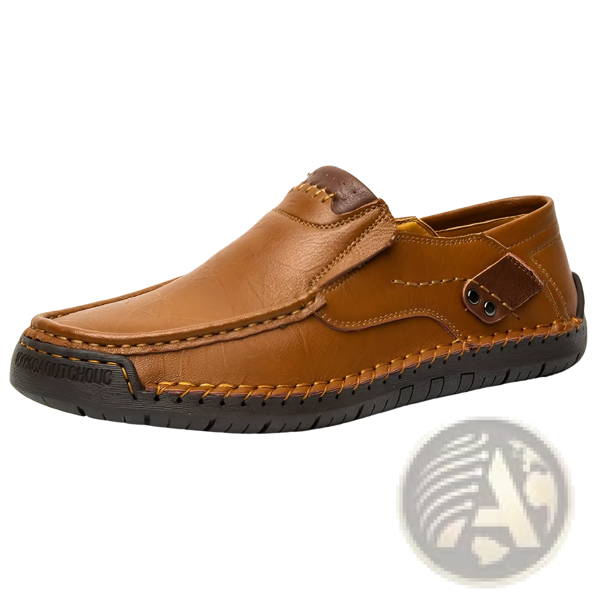 Men's Leather Slip on Casual Outdoor Loafers