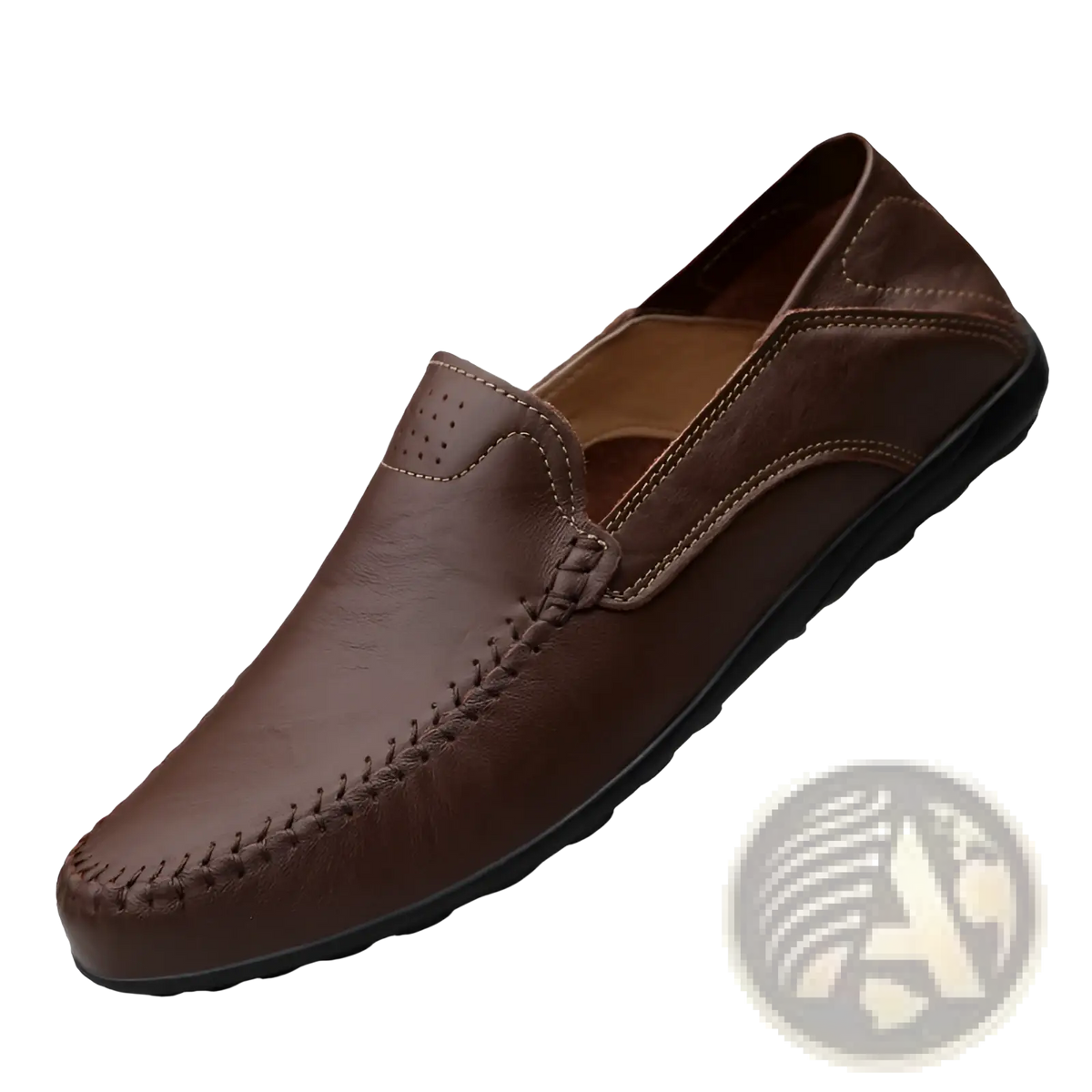 Men's Leather Slip on Loafers Business Casual Shoes