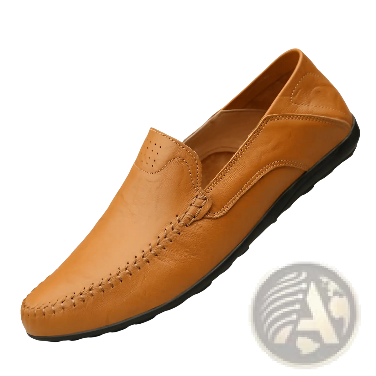 Men's Leather Slip on Loafers Business Casual Shoes