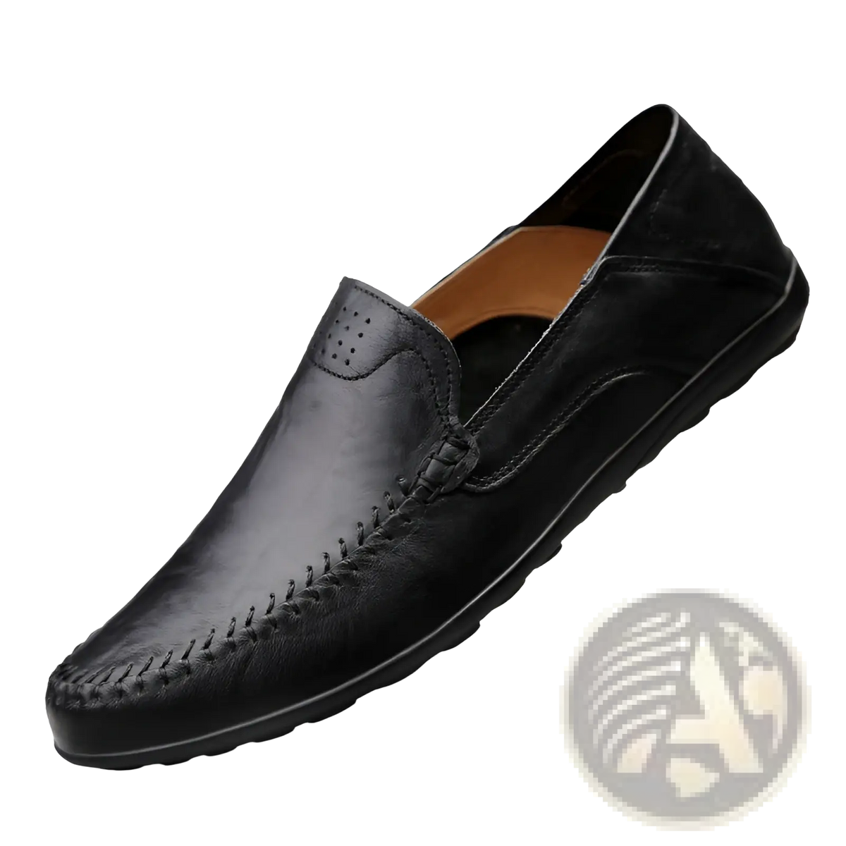 Men's Leather Slip on Loafers Business Casual Shoes