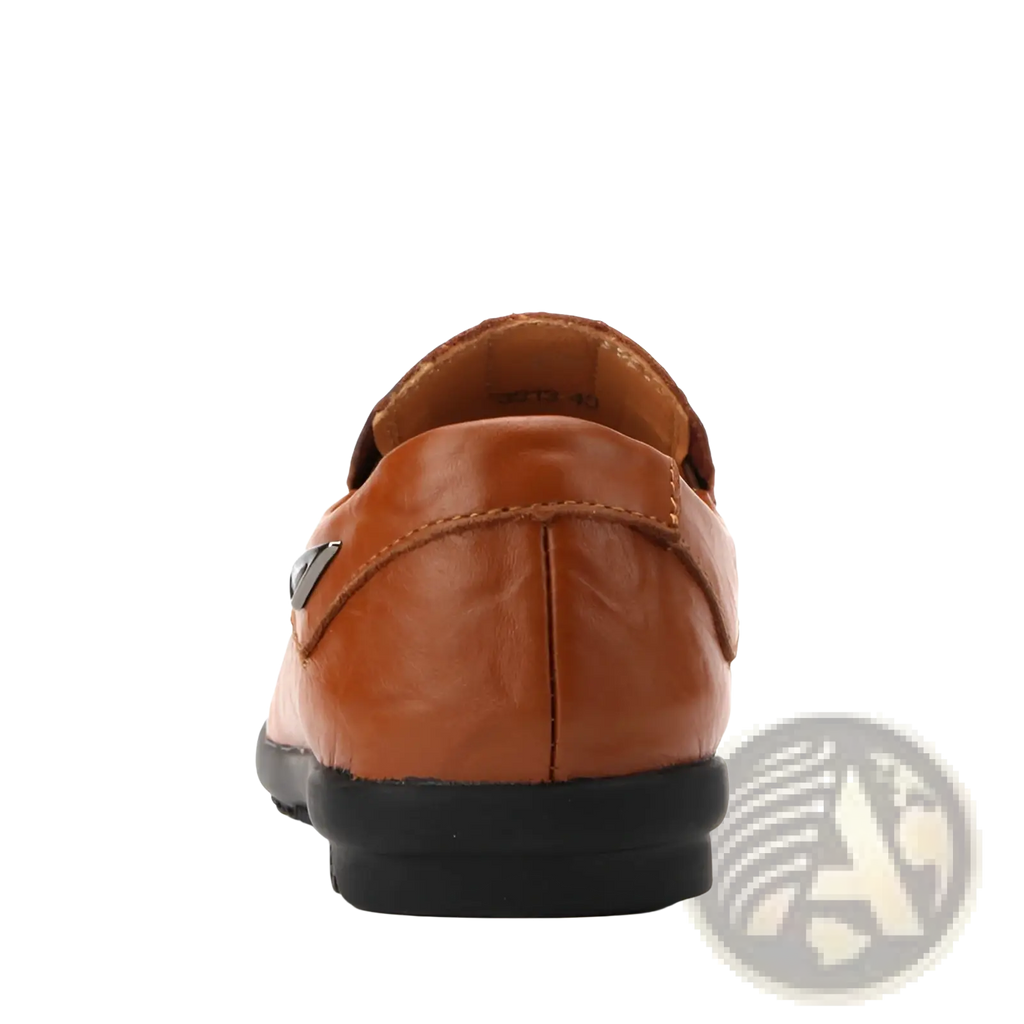 Men's Leather Slip on Loafers Casual Flat Shoes