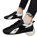 Men's Low Top Quilted Athletic Fashion Sneakers