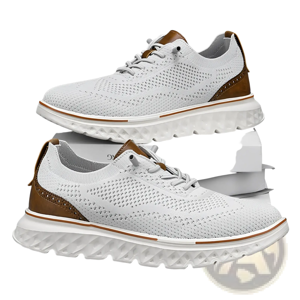 Men's Mesh Knit Casual Lightweight Sneakers