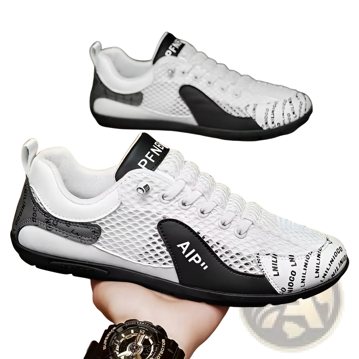 Men's Mesh Slip on Breathable Casual Sneakers