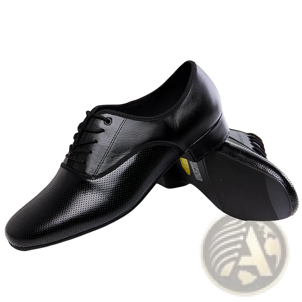Men's Microfiber Leather Lace Up Dancing Shoes