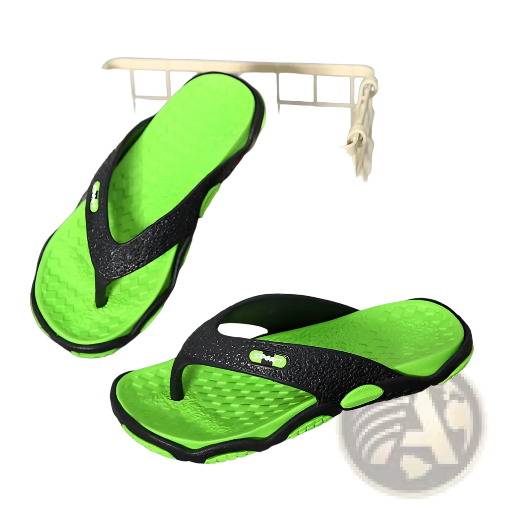 Men's Non-slip Beach Flip Flops Cushioned Sandals