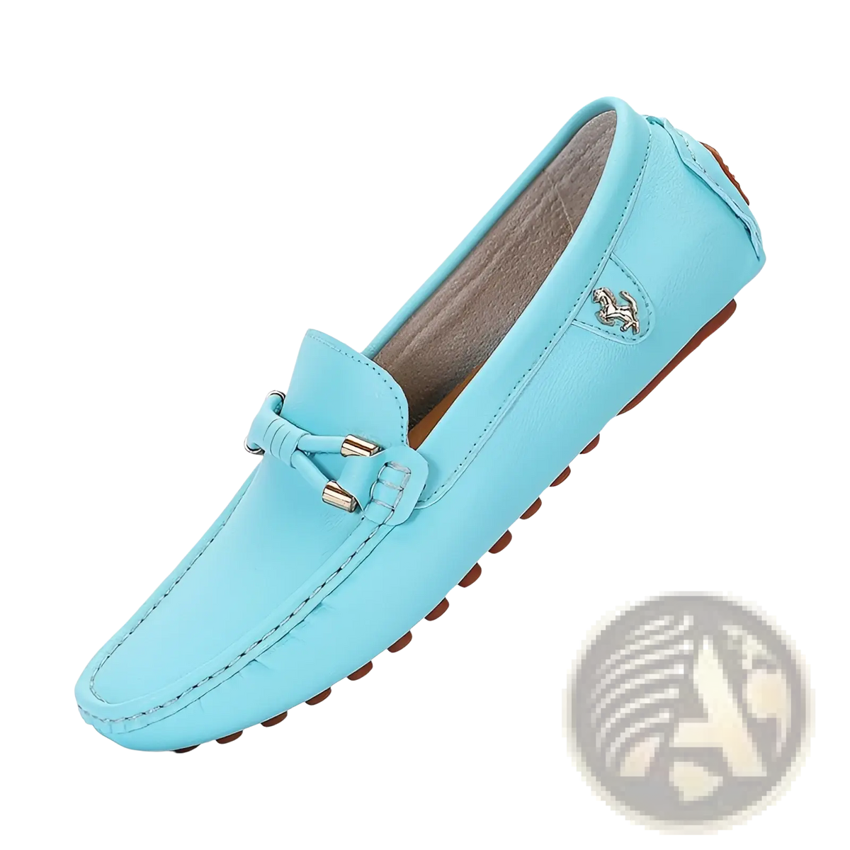 Men's Plus Size Leather Driving Moccasin Loafers