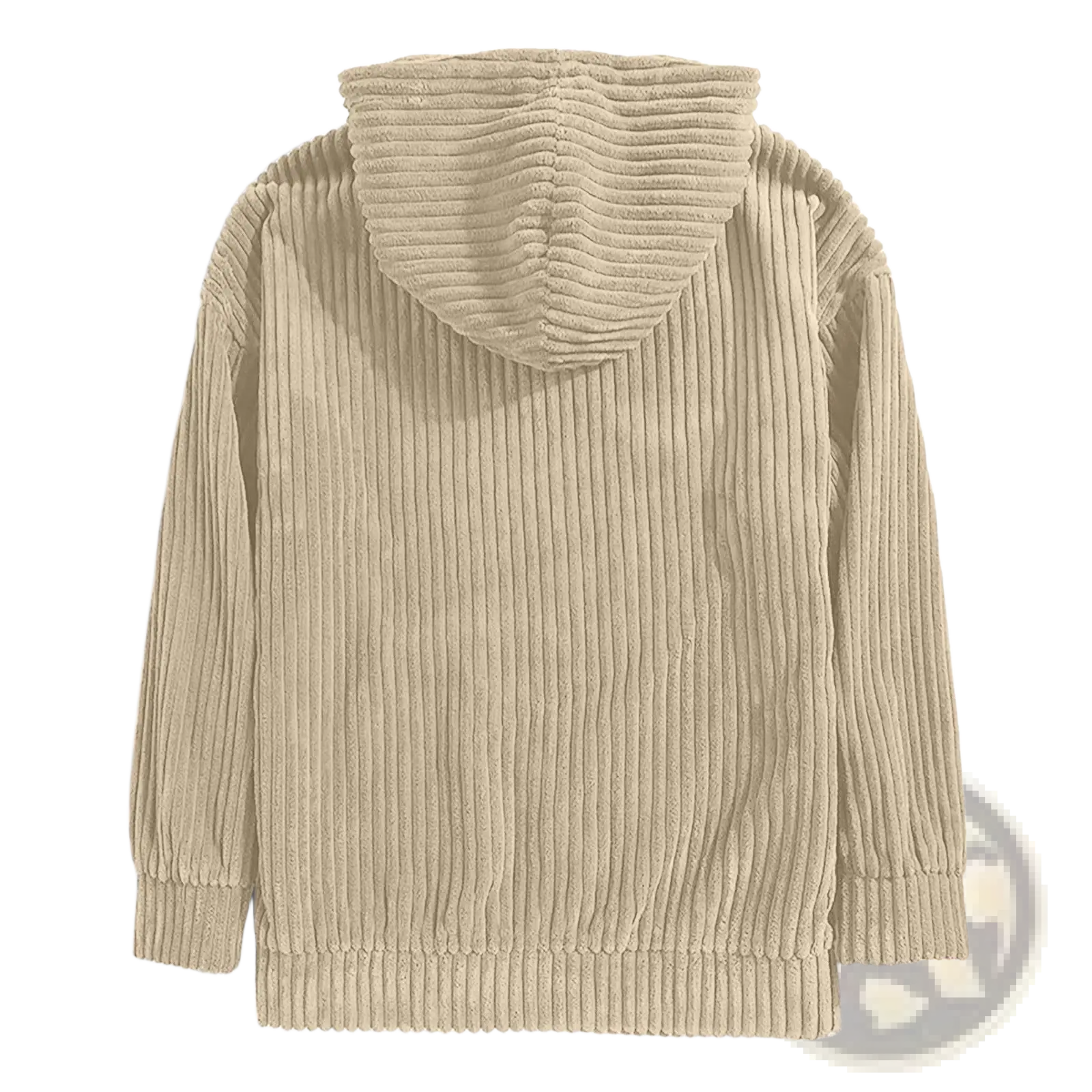 Men's Premium Corduroy Drop Shoulder Hoodie