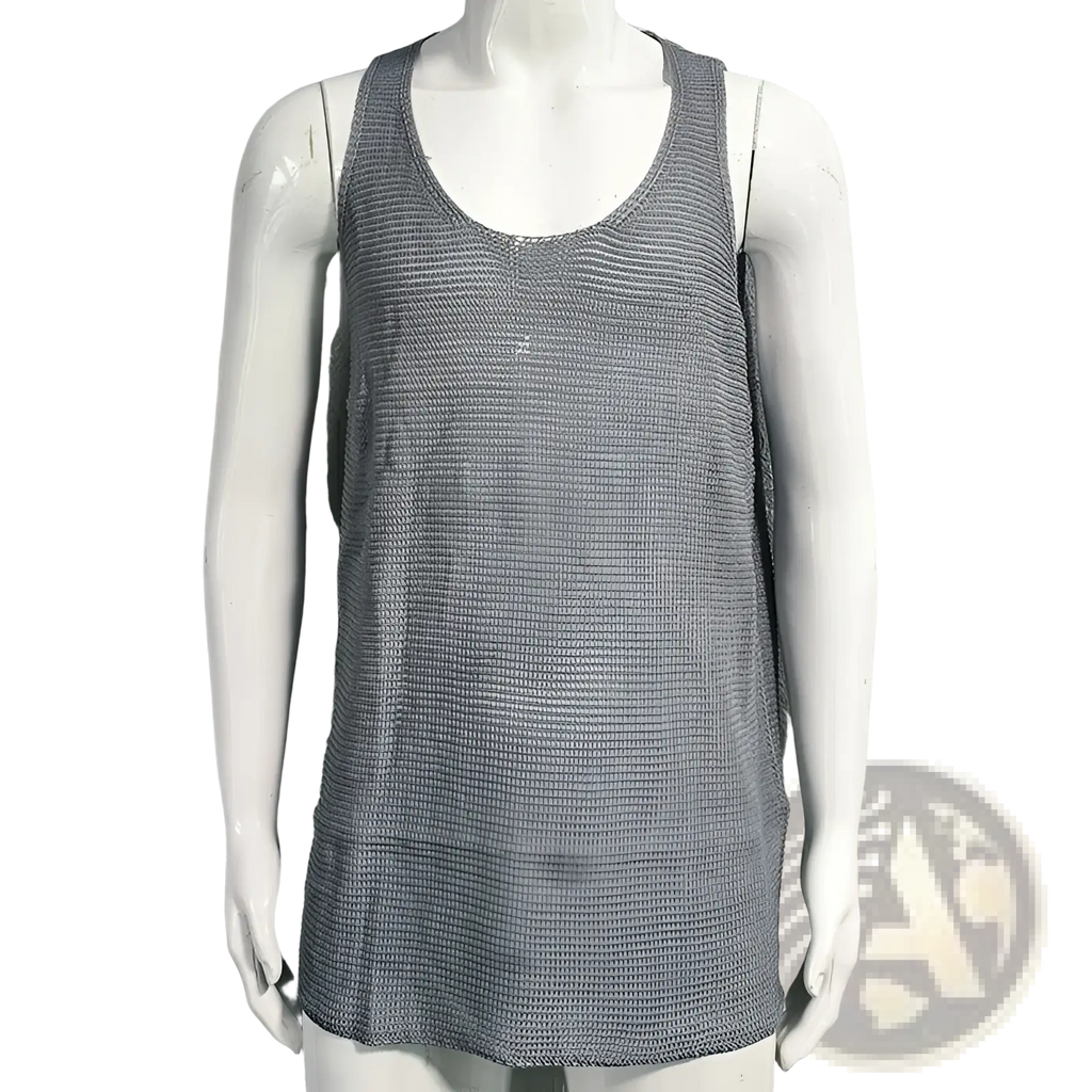 Men's Ribbed Knit Scoop Neck Sleeveless Vest