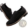 Men's Suede Oxford Lace Up Dress Shoes Large Size
