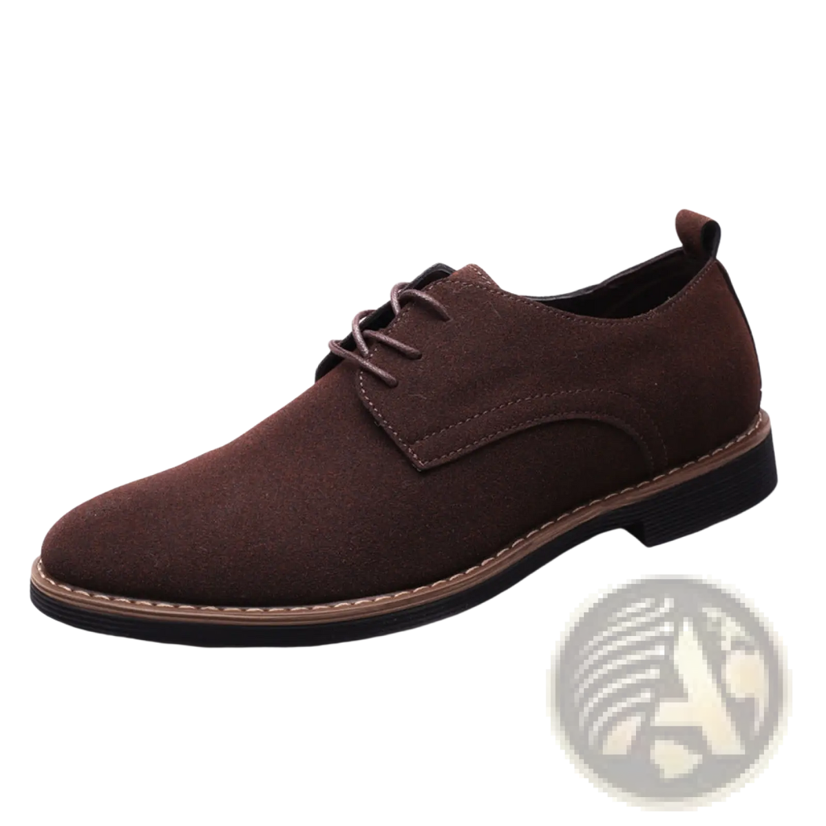 Men's Suede Oxford Lace Up Dress Shoes Large Size
