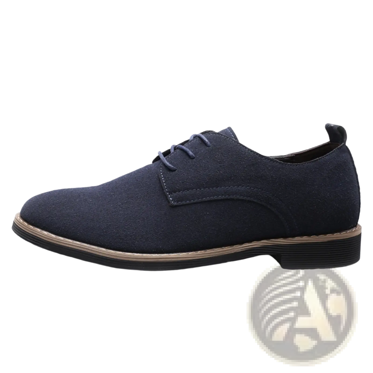 Men's Suede Oxford Lace Up Dress Shoes Large Size