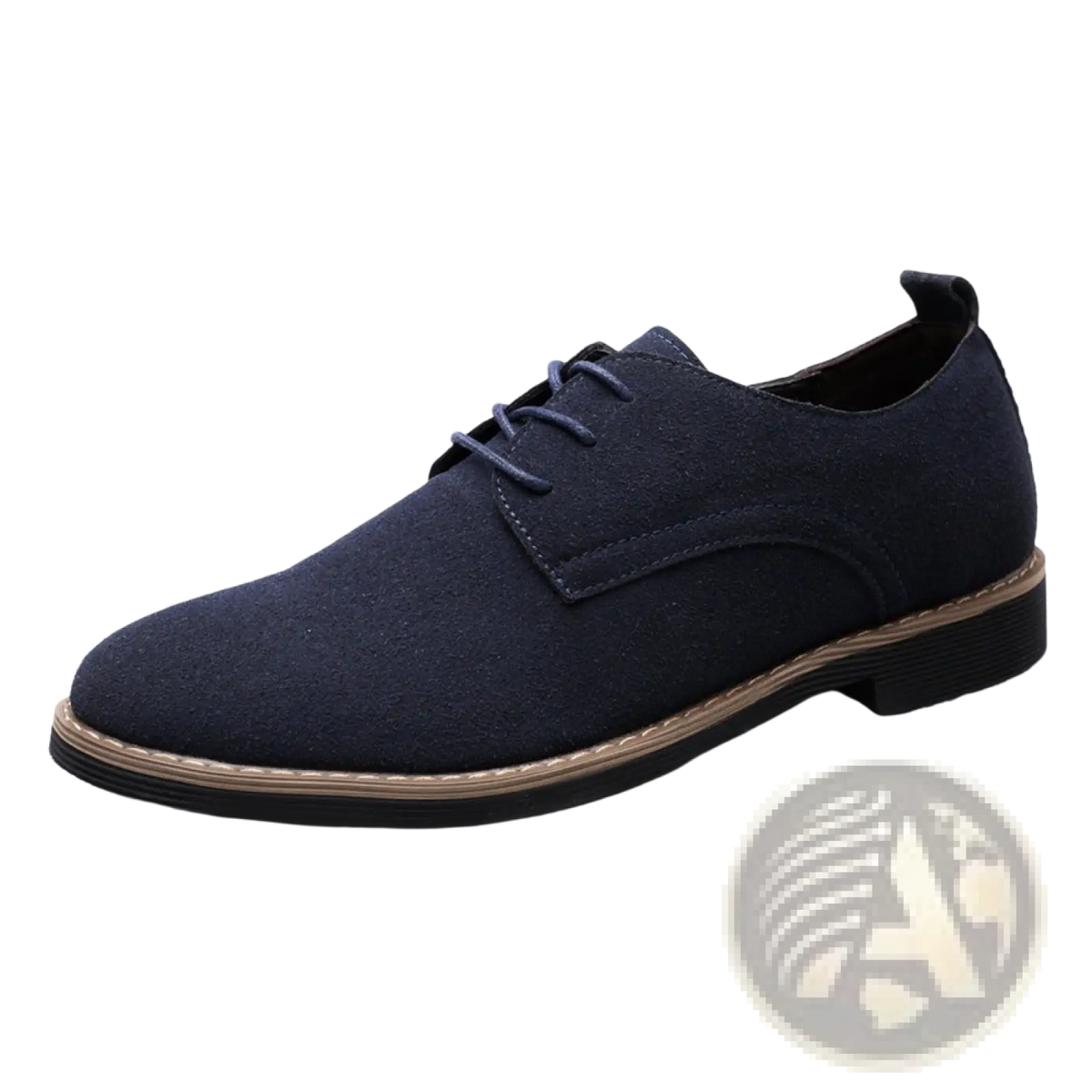 Men's Suede Oxford Lace Up Dress Shoes Large Size