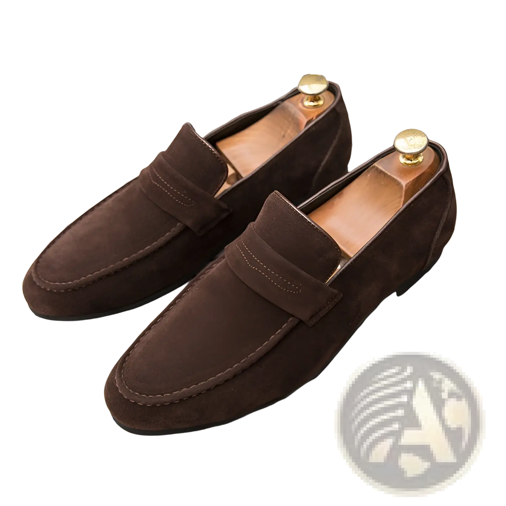 Men's Suede Slip-on Loafers in Multiple Colors