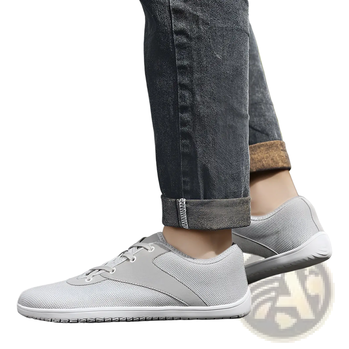 Men's Wide Toe Breathable Mesh Running Sneakers