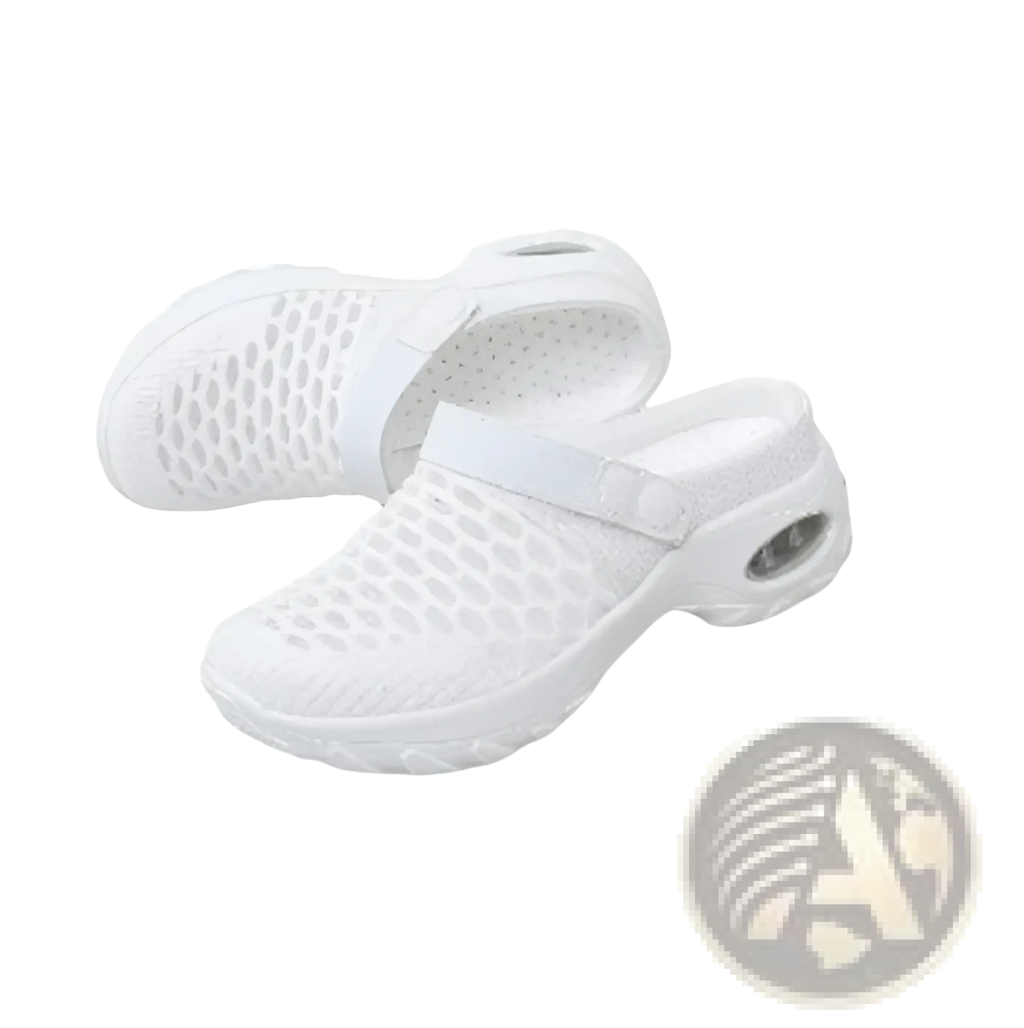 Mesh Air Cushion Clog Sandals Breathable Height Increasing