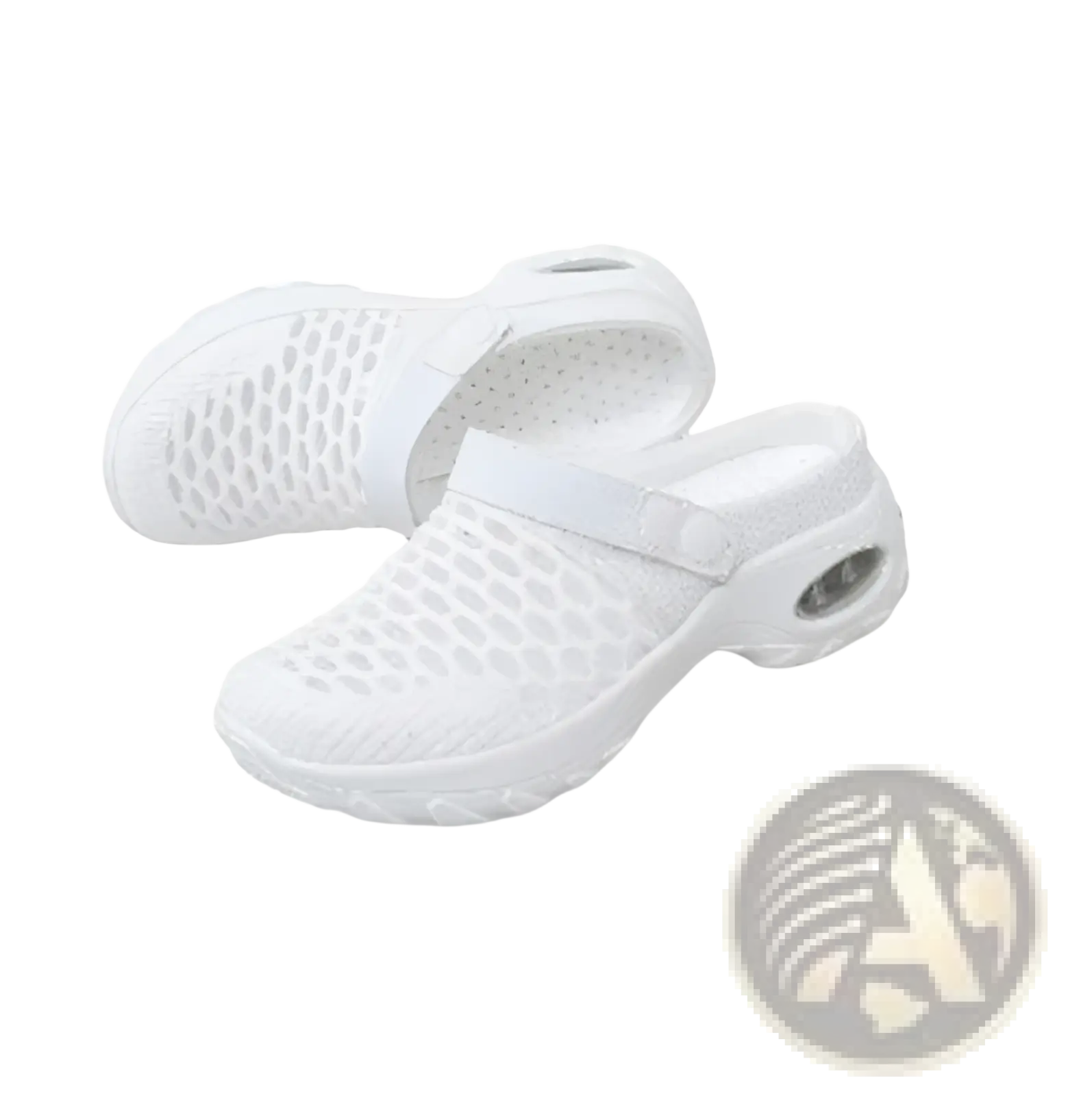 Mesh Air Cushion Clog Sandals Breathable Height Increasing